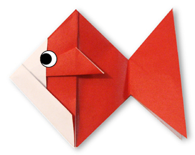 折り紙 金魚